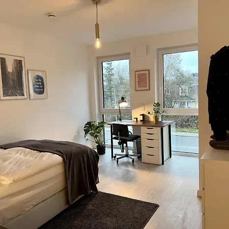 Gemuetliche Apartments Direkt An Der Grenze Von Hamburg Norderstedt Extérieur photo